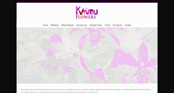 Desktop Screenshot of kaimuflowers.com